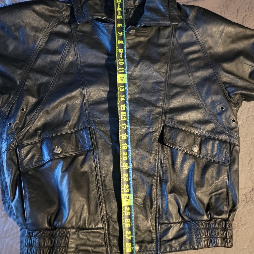 Harley Davidson Men's Black Leather Jacket - Picture 10 of 10